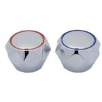 MANIGLIA DI RICAMBIO C/PLACCA BLU 8 X 20