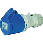 PRESA INDUSTRIALE DIRITTA IEC309 220V 16A 2P+T IP44 BLU