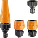 SET LANCIA REGOLABILE C/RACCORDI + PORTAGOMMA