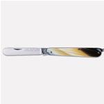 COLTELLO PAOLUCCI "RASOLINO" FINTO CORNO CM. 15 ART. 421