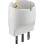 SPINA/ADATTATORE SCHUKO 16A+T BIANCO
