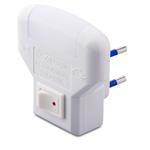 LUCE NOTTURNA 0.5W LUCE BIANCA C/INTERR.