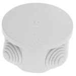 SCATOLA DERIVAZIONE TONDA IP44 DIAM. 80 C/GOMMINE