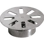 GRIGLIA DI RICAMBIO X PILETTA DOCCIA OTTONE