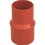 AUMENTO BICCHIERE PVC ARANCIO F. MM. 50 X 63