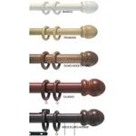 BASTONCINO LEGNO MM. 11 CM. 150 BIANCO