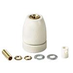 PORTALAMPADE IN CERAMICA E27 C/FILETTATURA