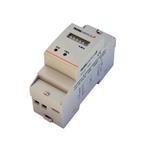 CONTATORE ENERGIA MONOFASE 220V 2 MOD. ATT. DIN "TECNOSWITCH"