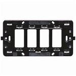 FEB MAGIC - SUPPORTO 4 FORI IN POLICARBONATO