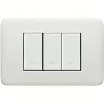 LEGRAND - PLACCA 3M VELA BASIC BIANCO