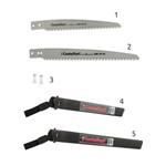 LAMA X SEGACCIO INNESTO CM. 24 DENTE LUNGO - SME 24 GL C/FODERO CASTELLARI 