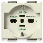 VIMAR 8000 - PRESA SCHUKO UNIVERSALE 2P + T 16A