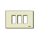 VIMAR 8000 - PLACCA 3M RESINA AVORIO