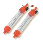 COPPIA FIALE X TUBO GOMMA PER LIVELLI