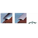 COPRIGIUNTO ADESIVO ALLUMINIO ORO CM. 90