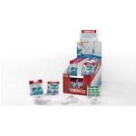 GUARNIZIONE PVC PER LAVELLO/DOCCIA/VASCA BIANCO MM. 40 X 2.4 MT. GEKO ART. 450/40