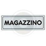 TARGHETTA ADESIVA 150 X 50 "MAGAZZINO"
