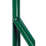 SAETTA PER PALETTO ZINCATO VERDE H= 1.20 MT.