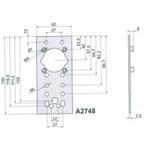 PLACCA DI ANCORAGGIO ART. A2748 X DEFENDER MAGNETICO 