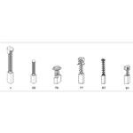 SPAZZOLA UTENSILE MAKITA ART. 1732 MM. 5X8X9/14