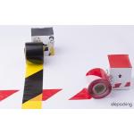 NASTRO SEGNALETICO ROSSO/BIANCO 70 X 20 MTL. 200