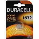 BATTERIA BOTTONE DURACELL ELETTRONICA 3V CR1632 LITIO
