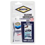 SILICONE ACETICO BOSTIK NERO ML. 60 IN BLISTER