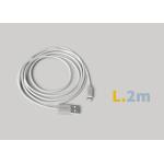 CAVO X CARICATORE APPLE/LIGHTNING - 2 MT - 1.0A GROOVY