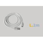 CAVO X CARICATORE TYPE-C - 2 MT - 1.0A GROOVY