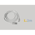 CAVO X CARICATORE MICRO USB - 2 MT - 1.0A GROOVY