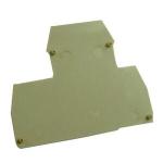 PARETINA DI CHIUSURA X MORSETTO DA CABLAGGIO A VITE BEIGE MM. 16