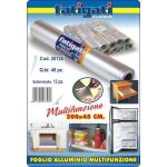 FOGLIO ALLUMINIO A ROTOLO CM. 45 X 200 MULTIFUNZIONE 