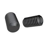 GRANO 45H C/CAVA ESAGONALE P/PIANA UNI 5923 DIN 913 MM. 10 X 10