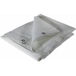 TELONE OCCHIELLATO BIANCO RETINATO GR. 180/MQ. - MT. 3 X 4