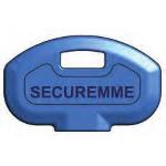 COPRI CHIAVE PUNZONATA K2 "SECUREMME" NERO