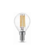 LAMPADA LED SFERA DURALAMP VINTAGE TRASP. 4W E14 230V 2700K LM. 470