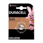 BATTERIA BOTTONE DURACELL ELETTRONICA 3V CR1620 LITIO