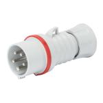 GEWISS - SPINA INDUSTRIALE DIRITTA 3P+N+T 16A 380V IP44 ROSSA