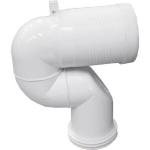 CURVA WC TECNICA C/GUARN. DA RISTRUTTURAZIONE PER SCARICO USC. MM. 90/100/110