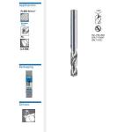 PUNTA HSS-G NANA SUPER CORTA MM. 3 RETTIFICATA PER LATTONERIA