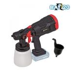 PISTOLA PER PITTURA HLVP 20V S/BATTERIA