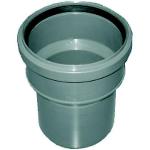 RACCORDO DI PASSAGGIO RIDUZIONE PP HTEM GRIGIO M.90 X F.100 PVC ARANCIO C/GUANIZ.