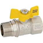 VALVOLA A FARFALLA M. F. 3/4" X GAS BUGATTI