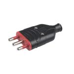 ROSI - SPINA DIRITTA VOLANTE 2P+T 16A NERA