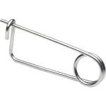 COPPIGLIA/MOLLA FERMA GANCI  MM. 4 X 100 ACCIAIO ZINCATO