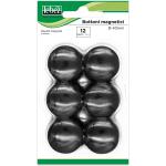 BOTTONI MAGNETICI MM. 30 NERO PZ. 12 ART. MR-N
