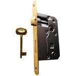 SERRATURA PATENT BONAITI BRONZ. MM. 45 B/TONDO