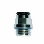 RACCORDO AUTOMATICO DIRITTO MASCHIO MM. 4 X 1/8"