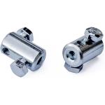 MORSETTO PER CAVI ZINCATO 2 VITE LATERALE MM. 4.5 X 11