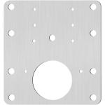 PIASTRA DI RIPRAZIONE MM. 90 X 90 SP. MM. 0.65 X CERNIERA MOBILE